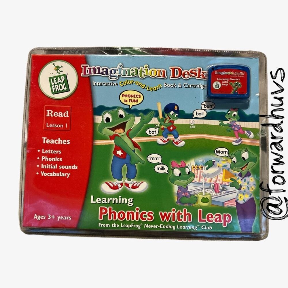 LeapFrog Imagination Desk Learning Phonics with Leap Read Lesson 1 – Sealed